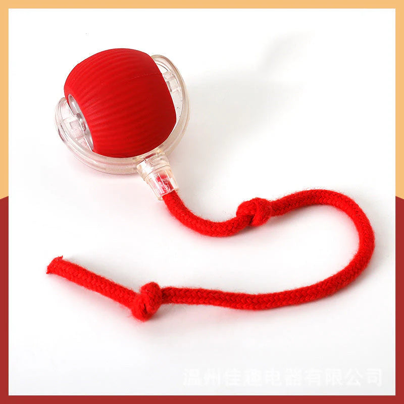 Palla Interattiva Intelligente per Cani e Gatti con Movimento Auto-Rotolante