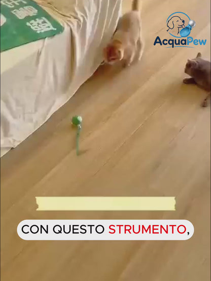 Palla Interattiva Intelligente per Cani e Gatti con Movimento Auto-Rotolante